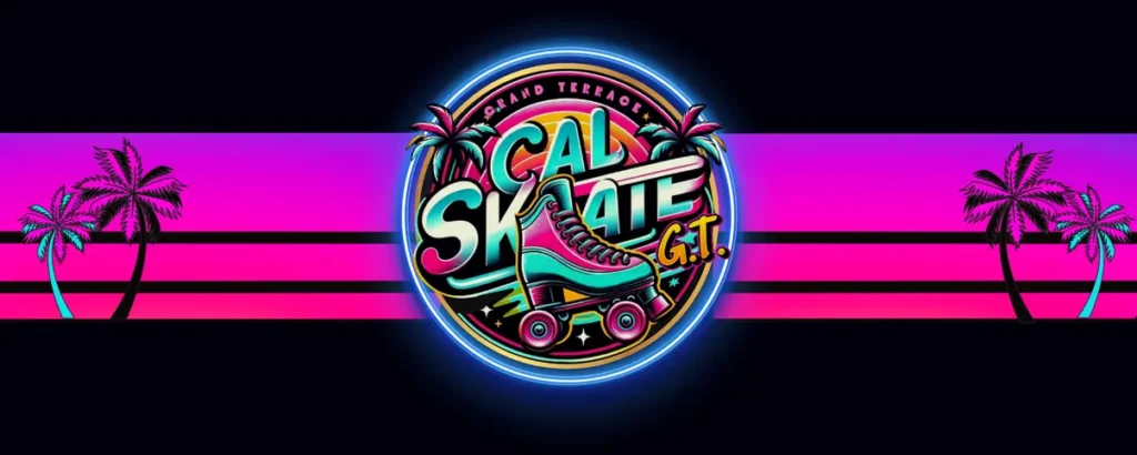 Cal Skate Logo with Trees